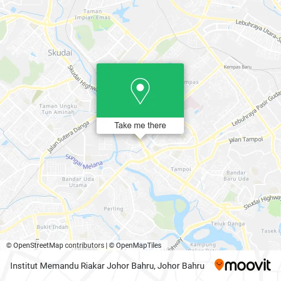 Institut Memandu Riakar Johor Bahru map