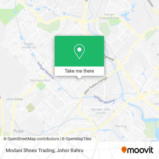 Modani Shoes Trading map