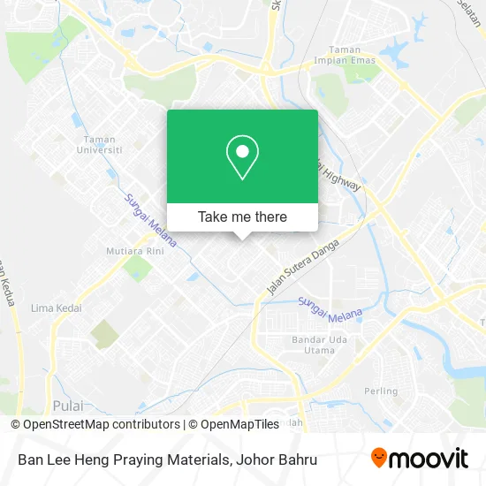 Ban Lee Heng Praying Materials map
