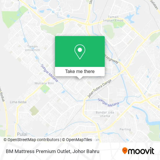 BM Mattress Premium Outlet map