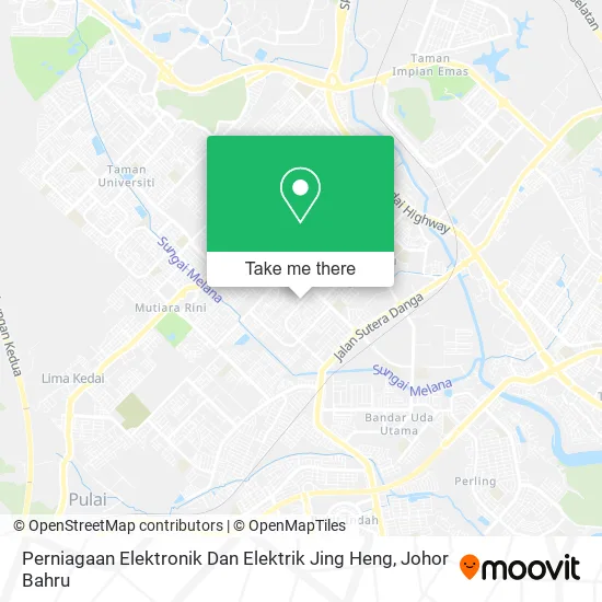 Perniagaan Elektronik Dan Elektrik Jing Heng map