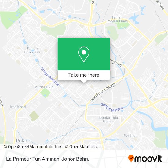 La Primeur Tun Aminah map