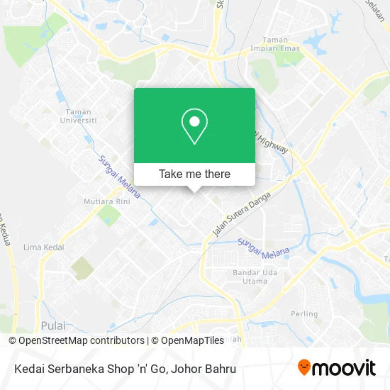 Kedai Serbaneka Shop 'n' Go map
