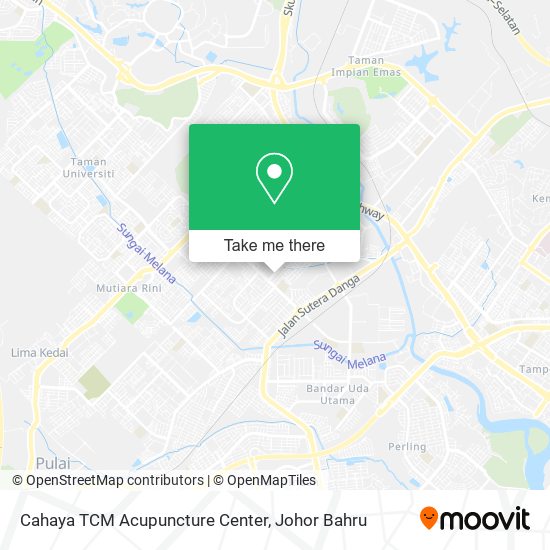 Cahaya TCM Acupuncture Center map