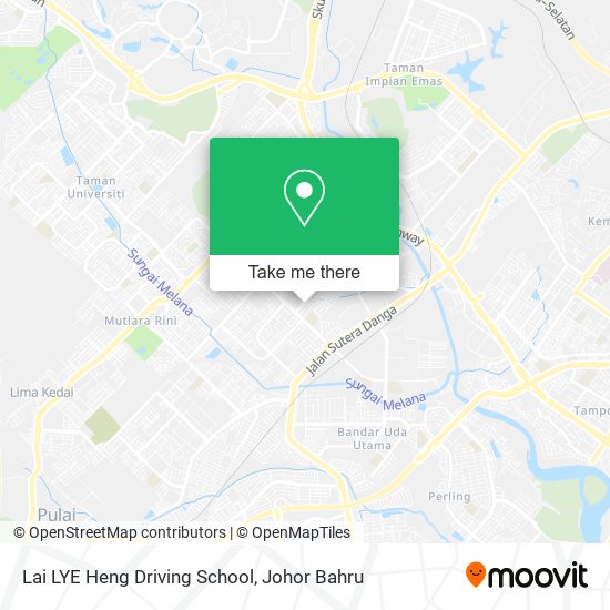 Lai LYE Heng Driving School map