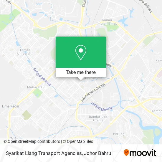 Syarikat Liang Transport Agencies map