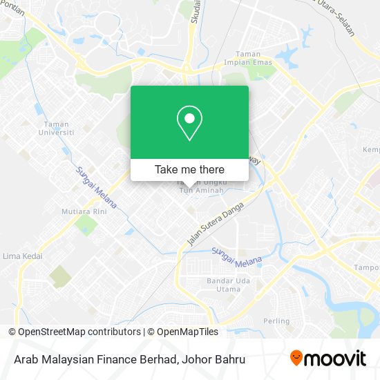 Arab Malaysian Finance Berhad map