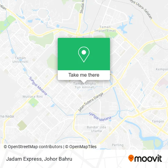 Jadam Express map
