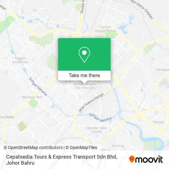 Cepatsedia Tours & Express Transport Sdn Bhd map