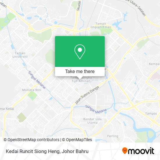 Kedai Runcit Siong Heng map
