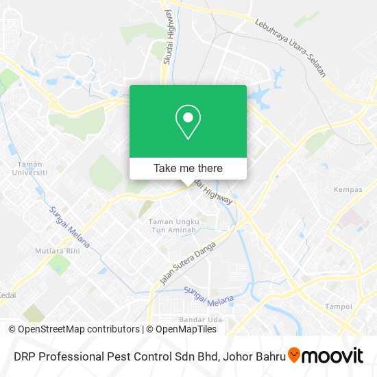 DRP Professional Pest Control Sdn Bhd map