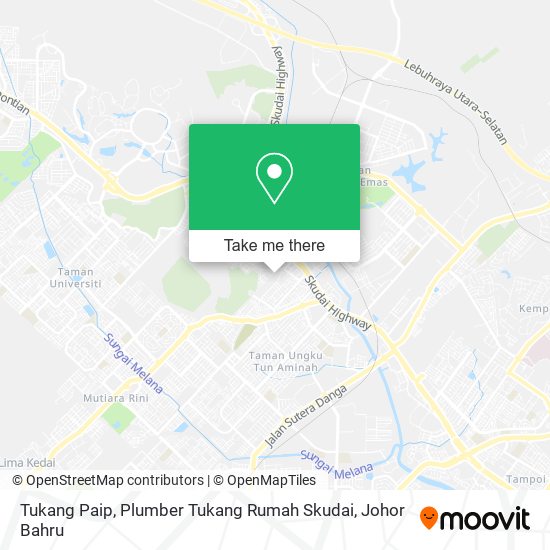 Tukang Paip, Plumber Tukang Rumah Skudai map