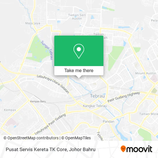 Pusat Servis Kereta TK Core map