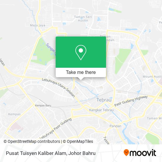 Pusat Tuisyen Kaliber Alam map