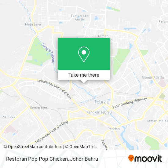 Restoran Pop Pop Chicken map