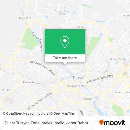 Pusat Tuisyen Zone Intelek Intello map