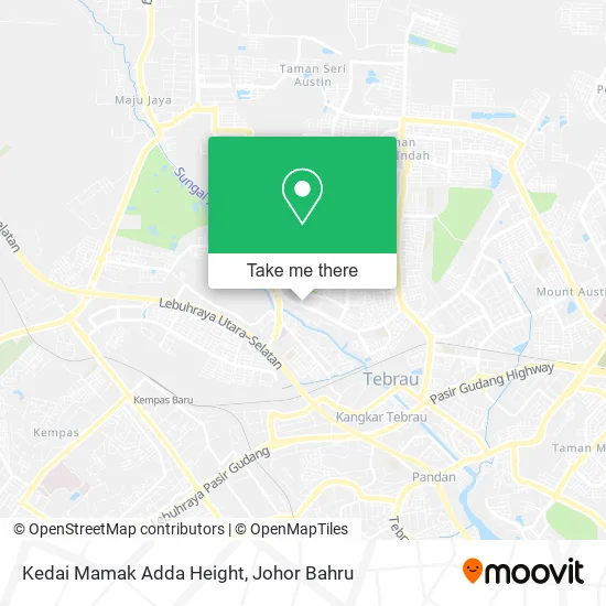 Kedai Mamak Adda Height map