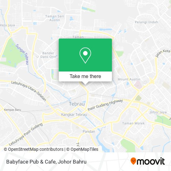 Babyface Pub & Cafe map