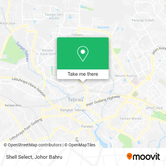 Shell Select map