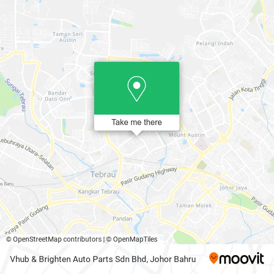 Vhub & Brighten Auto Parts Sdn Bhd map