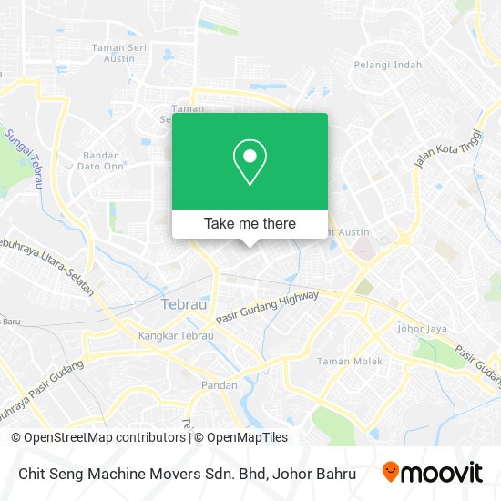 Chit Seng Machine Movers Sdn. Bhd map