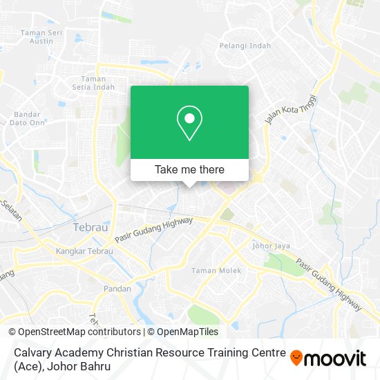Calvary Academy Christian Resource Training Centre (Ace) map