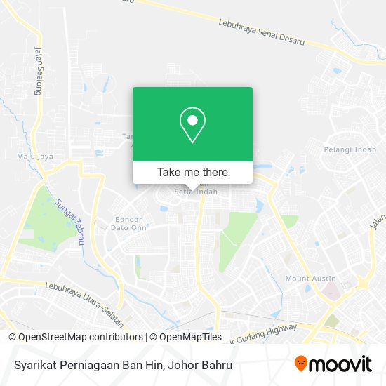 Syarikat Perniagaan Ban Hin map