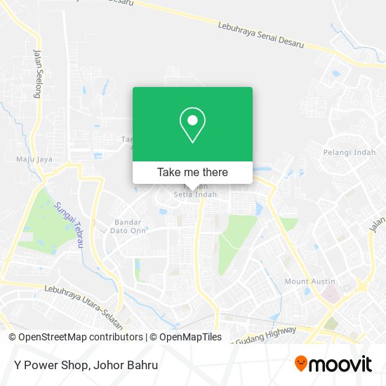 Y Power Shop map