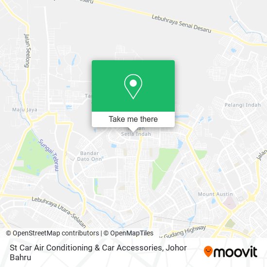 St Car Air Conditioning & Car Accessories map