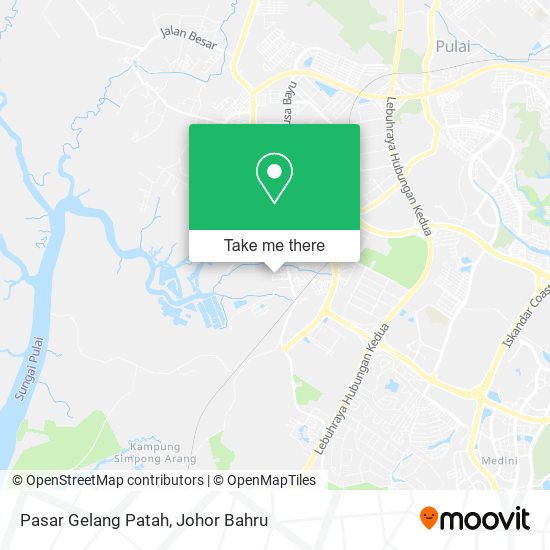 Pasar Gelang Patah map