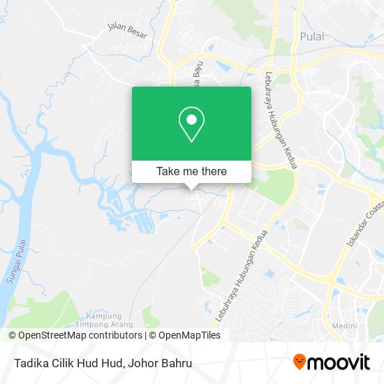 Tadika Cilik Hud Hud map