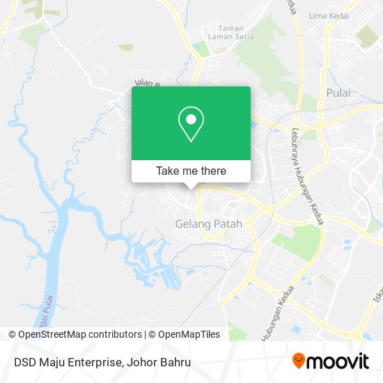 DSD Maju Enterprise map