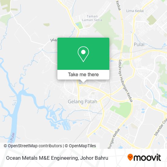 Ocean Metals M&E Engineering map