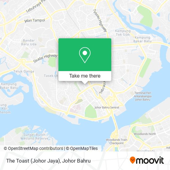 The Toast (Johor Jaya) map