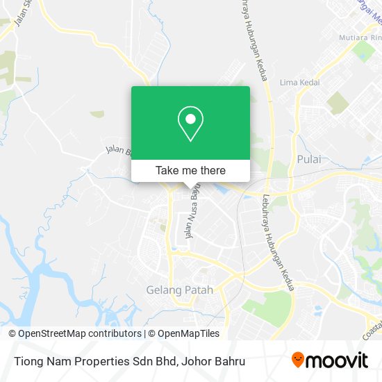 Tiong Nam Properties Sdn Bhd map