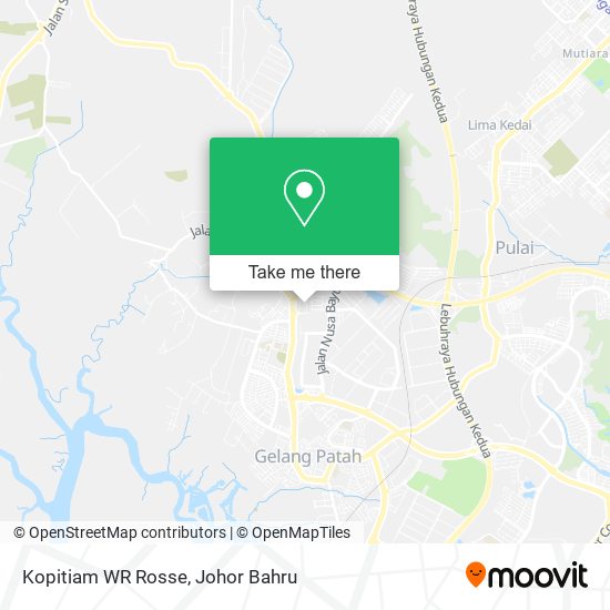 Kopitiam WR Rosse map