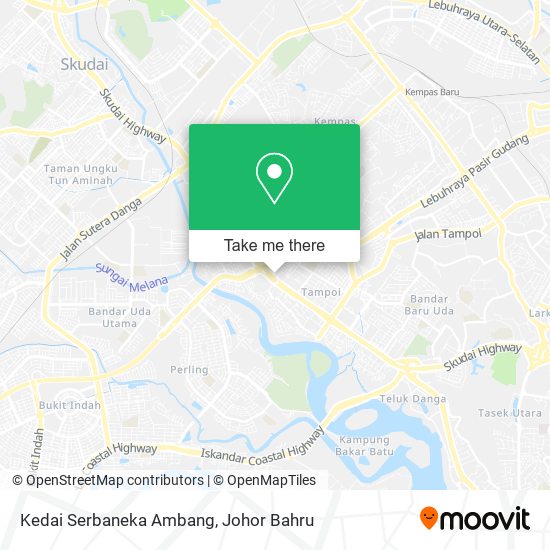 Kedai Serbaneka Ambang map