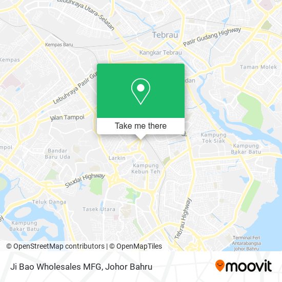 Ji Bao Wholesales MFG map