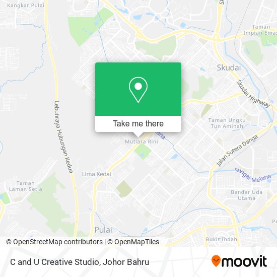 C and U Creative Studio map