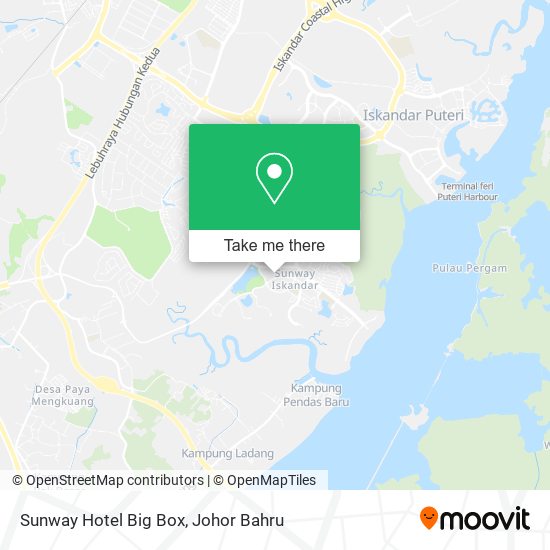 Sunway Hotel Big Box map