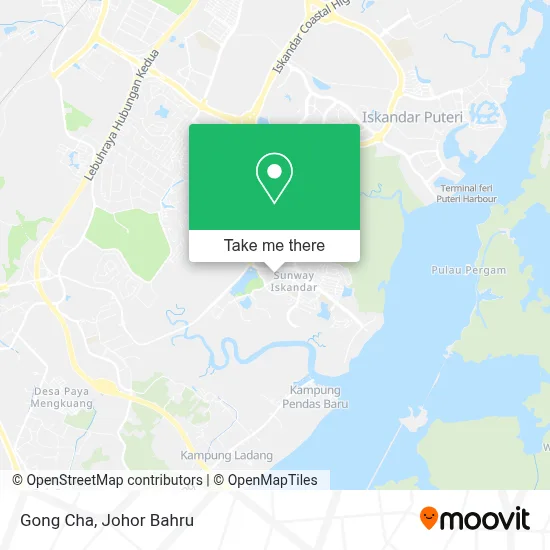 Gong Cha map
