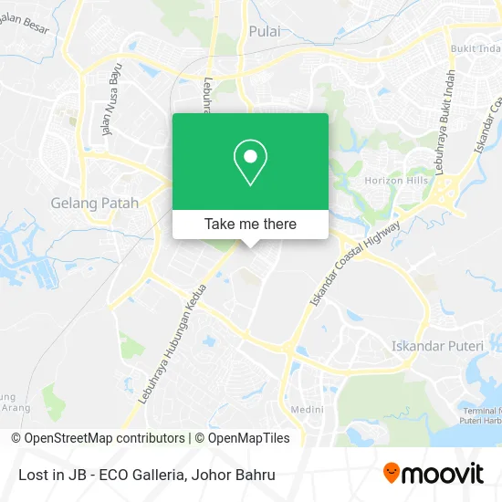 Lost in JB - ECO Galleria map