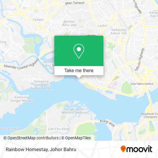 Rainbow Homestay map