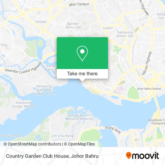 Country Garden Club House map
