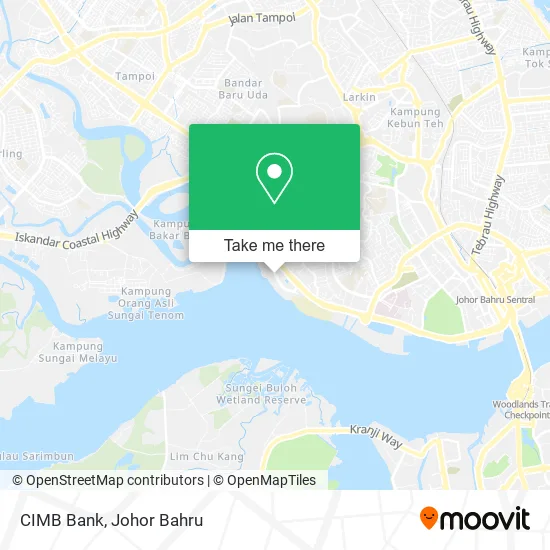 CIMB Bank map