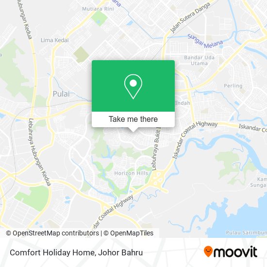 Comfort Holiday Home map