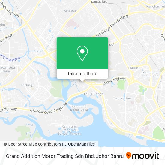 Grand Addition Motor Trading Sdn Bhd map