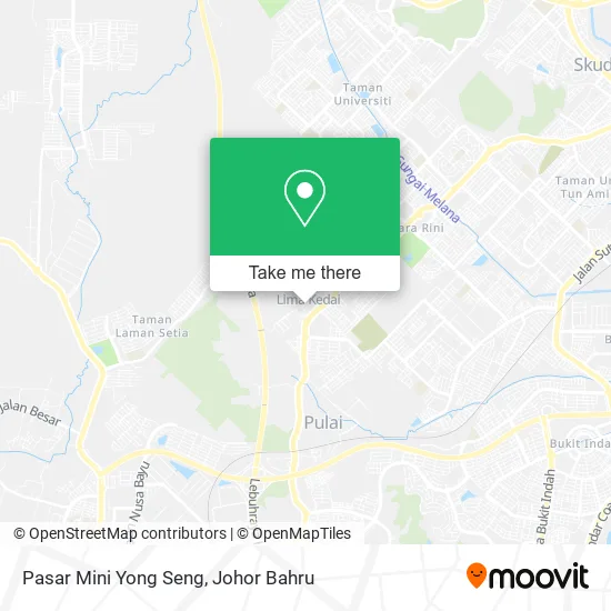 Pasar Mini Yong Seng map