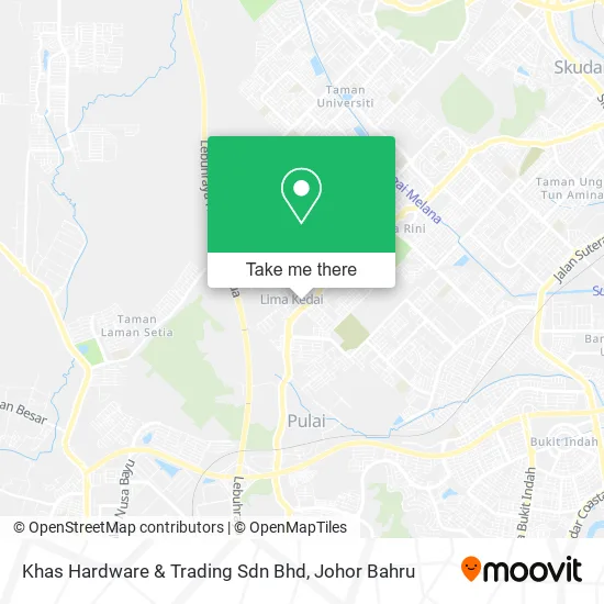Khas Hardware & Trading Sdn Bhd map