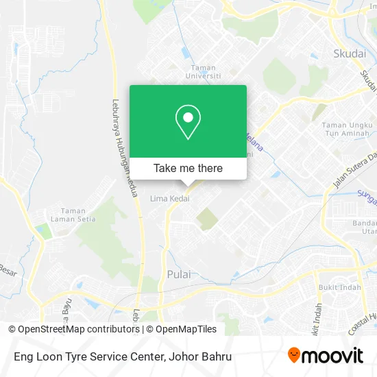 Eng Loon Tyre Service Center map